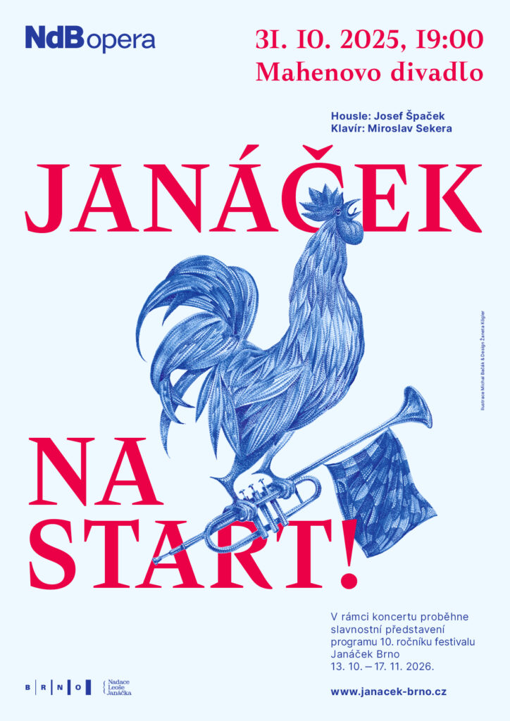 Koncert Janáček na start! zahájí předprodej jubilejního 10. ročníku festivalu Janáček Brno 2026