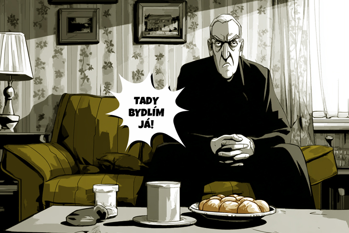 Legendární hra Ladislava Smočka Podivné odpoledne dr. Zvonka Burkeho přichází na zlínské jeviště