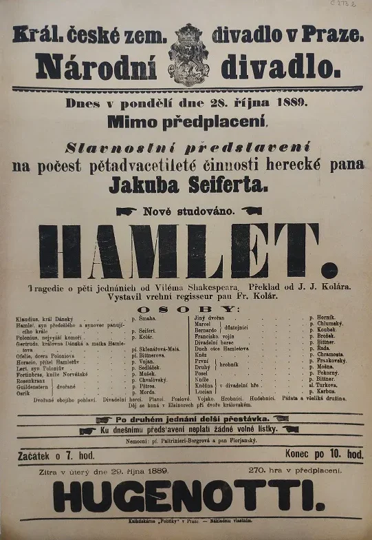 Národní divadlo: Zachraňte s námi historické divadelní cedule