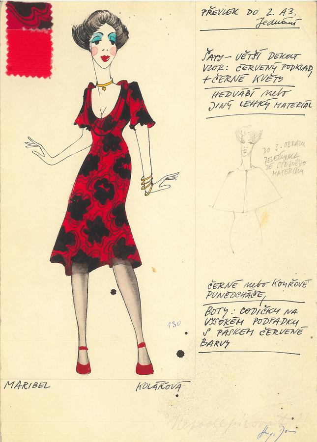 Pozvánka na výstavu: Znovu na scéně. Divadelní kostýmy Oldřicha Rédy