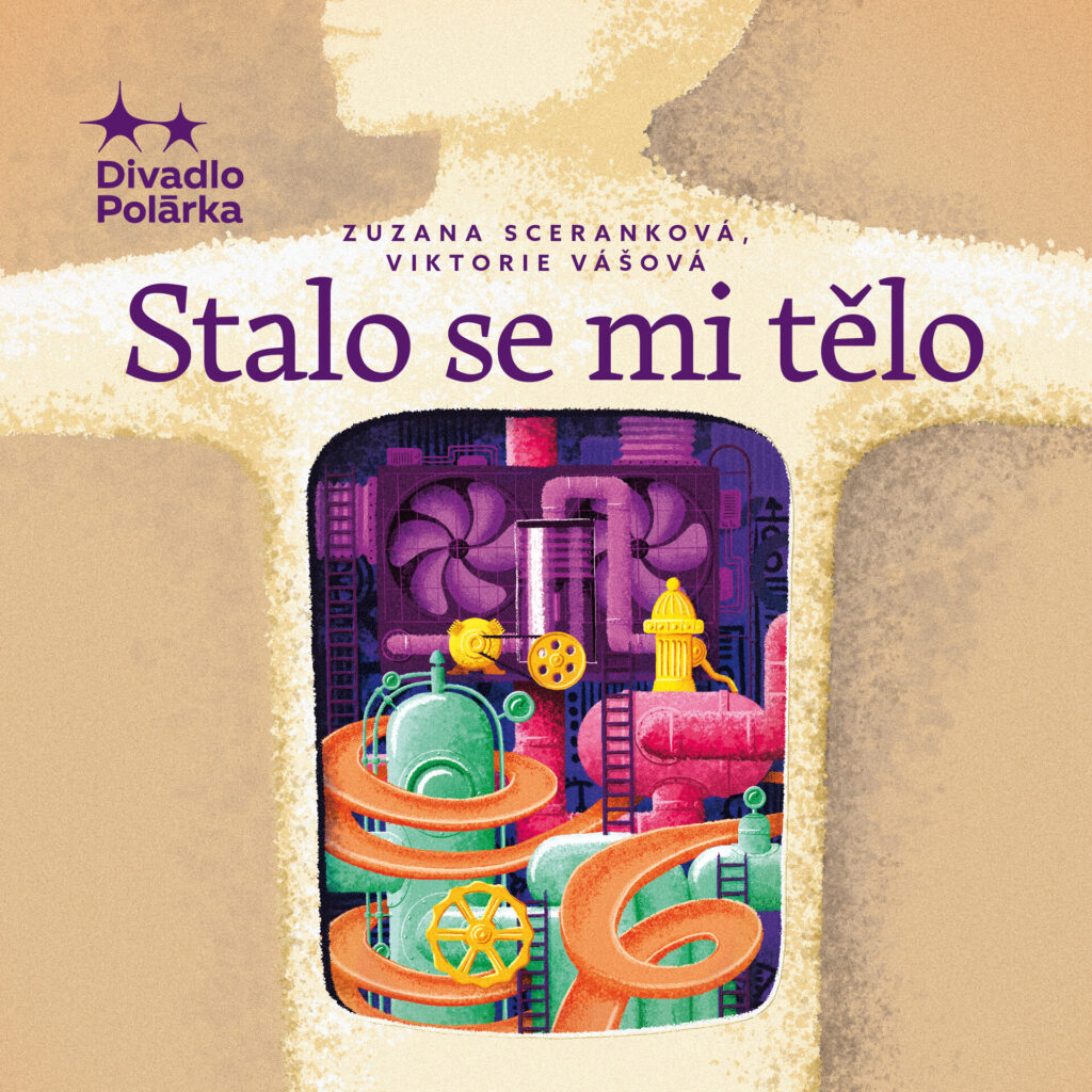 Divadlo Polárka zve děti přihlížet vlastnímu růstu v autorské objektově-vizuální inscenaci Stalo se mi tělo