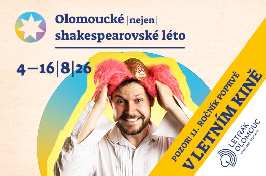 Olomoucké nejen shakespearovské léto mění scénu: letos poprvé v letním kině a s novým komfortem pro diváky